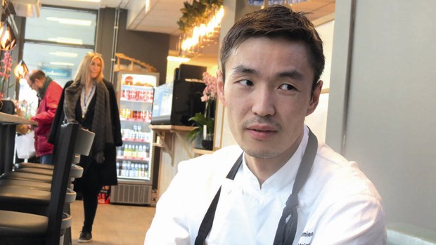 Ov�ntat stor succ� f�r sushi