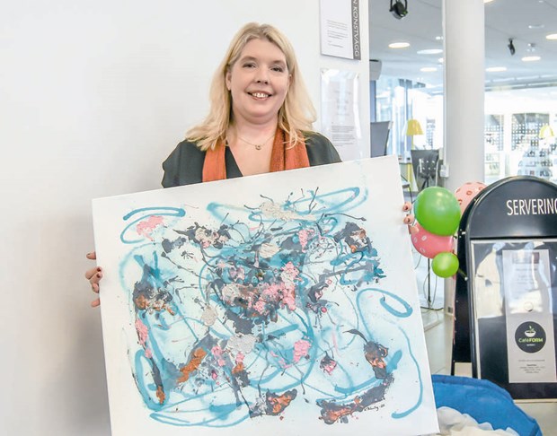 Biving bjuder på abstrakt upplevelse i Kulturhuset Biving bjuder på abstrakt upplevelse i Kulturhuset