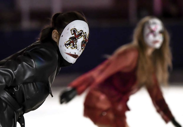 Deras show satte punkt för årets aktiviteter i ishallen Deras show satte punkt för årets aktiviteter i ishallen