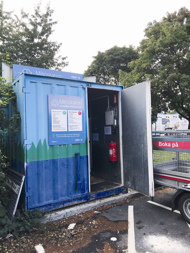 Fem miljöstationer blir 15 insamlingsplatser Fem miljöstationer blir 15 insamlingsplatser