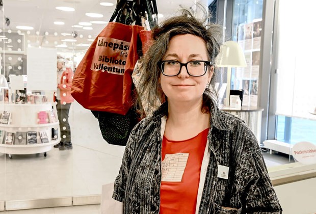 Låna en bok - och en miljövänlig kasse Låna en bok - och en miljövänlig kasse