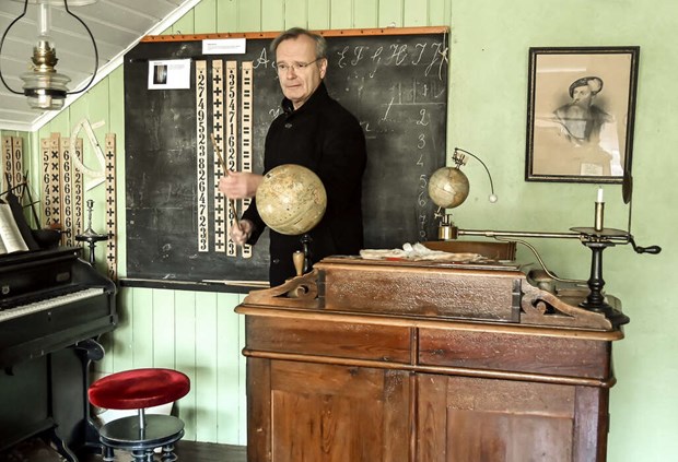 Skolan där tiden stått stilla Skolan där tiden stått stilla