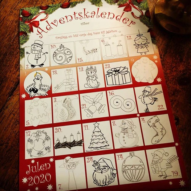 Invänta julen med lokala kalendrar Invänta julen med lokala kalendrar