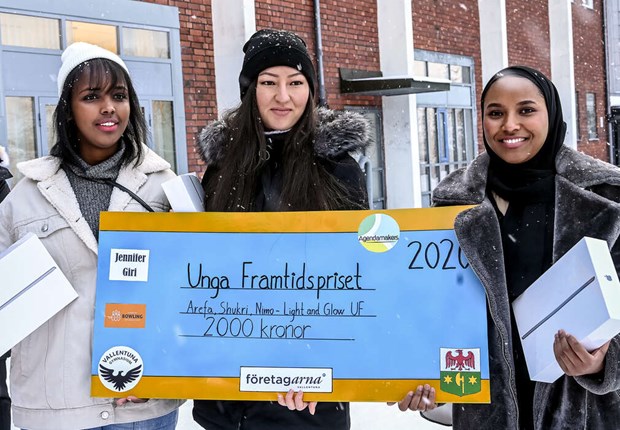 H�llbart f�retag prisas p� gymnasiet