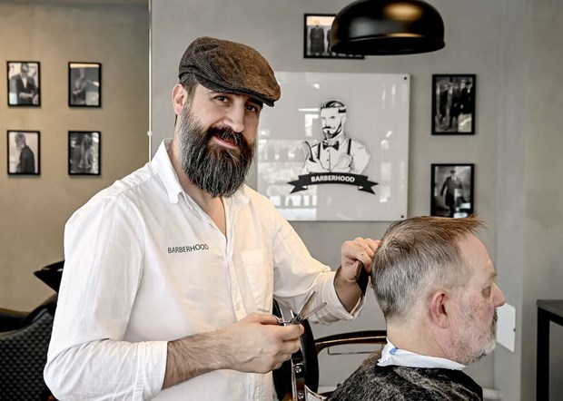 Hos barberaren trimmas det som aldrig f�rr