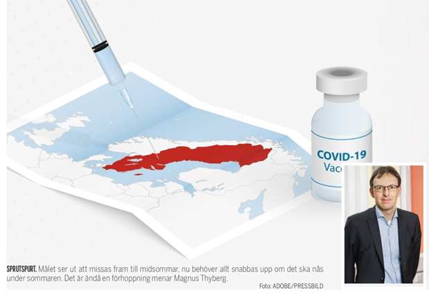 Kraftiga förseningar stoppar vaccinationer i regionen Kraftiga förseningar stoppar vaccinationer i regionen
