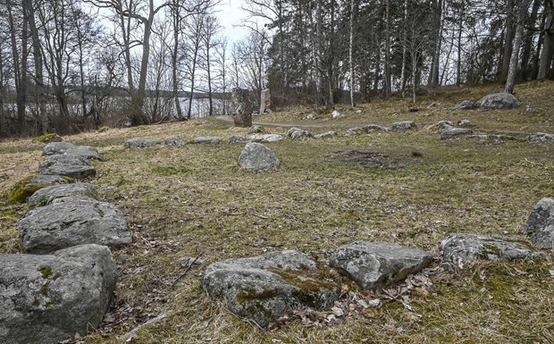 Gr�vning vid fornminne �r polisanm�ld