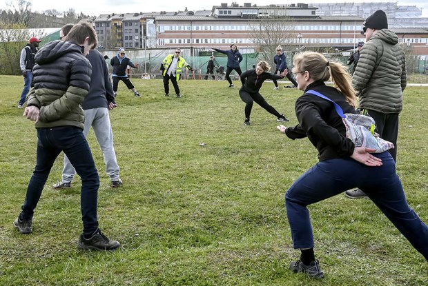 Fredagsfys i Lasseparken för att ge en Fredagsfys i Lasseparken för att ge en