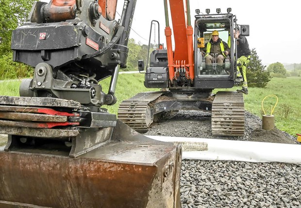 Efterlängtad gång- och cykelväg i Brottby Efterlängtad gång- och cykelväg i Brottby