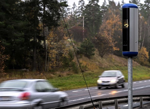 Här fastnar flest fartsyndare på bild på Vallentunas vägar Här fastnar flest fartsyndare på bild på Vallentunas vägar