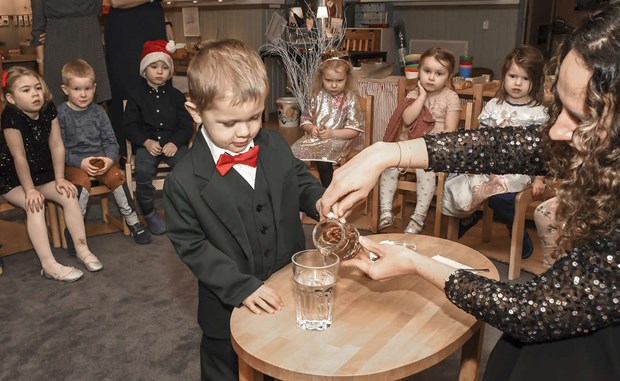 Nobelfest i miniformat p� f�rskolan 