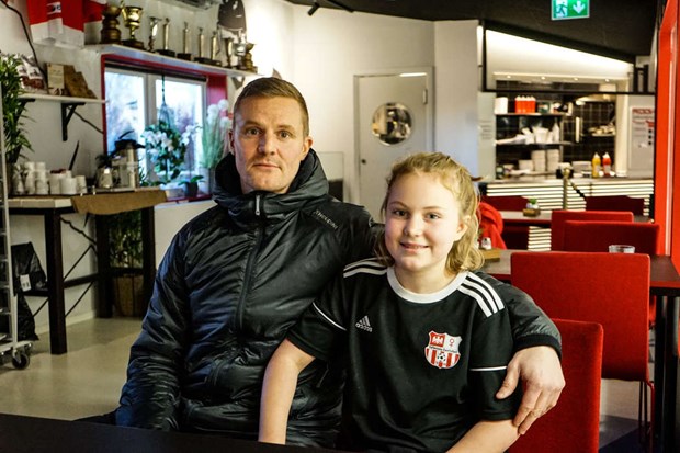 Wille S�derlind spelade hockey i Kina 