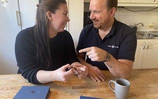 Lrarparet startade eget klockfretag 