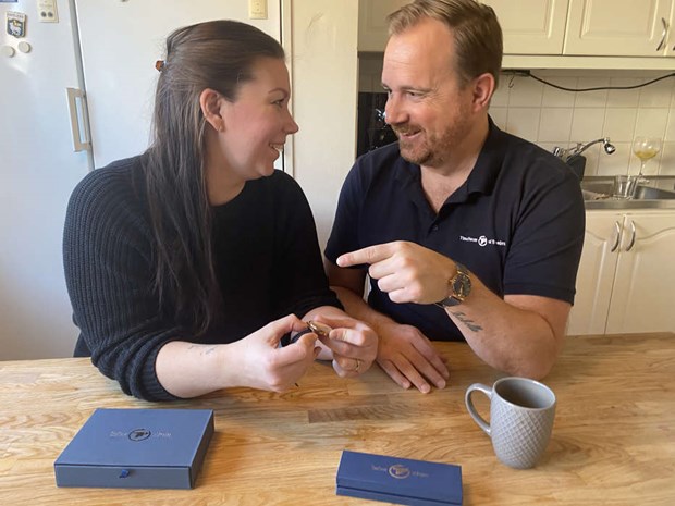 Lrarparet startade eget klockfretag 