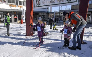 Vasaloppet blev en riktig familjefest 