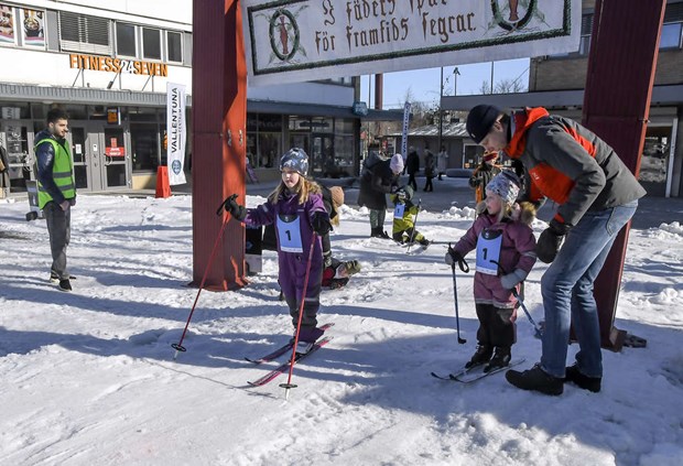 Vasaloppet blev en riktig familjefest 