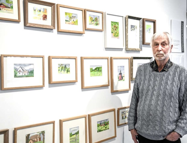 Ragnar visar upp sin syn p Vallentuna