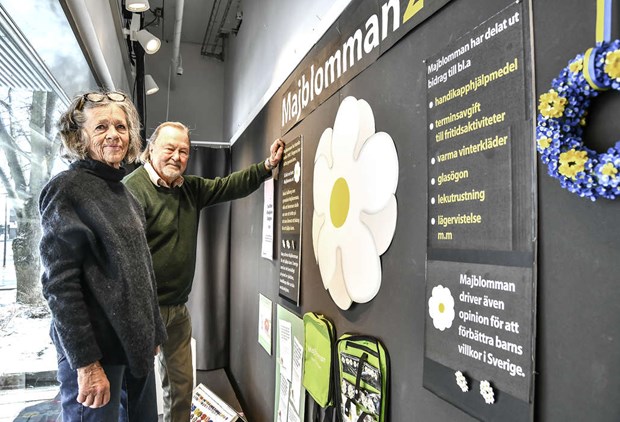 Nu kan majblomman pryda v�rjackan igen