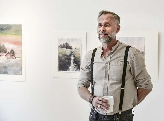 F�ltbiologen Bj�rn st�ller ut p� Konstkuben