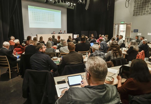 Politikernas vardag brjade med ett megamte