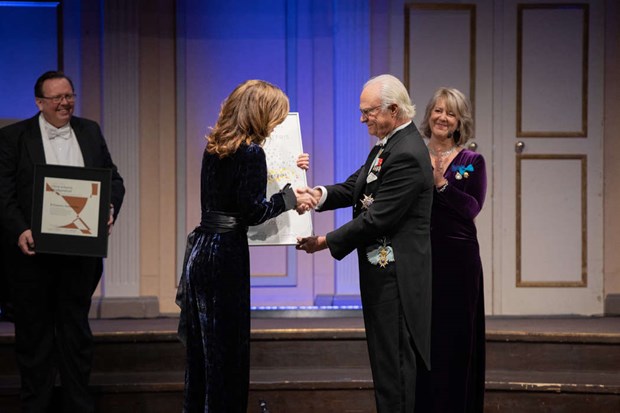 Tidigare Vallentunabon fick Musikaliska Akademins pris