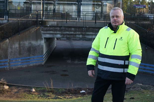 G�ngtunnel blir klotterfritt galleri