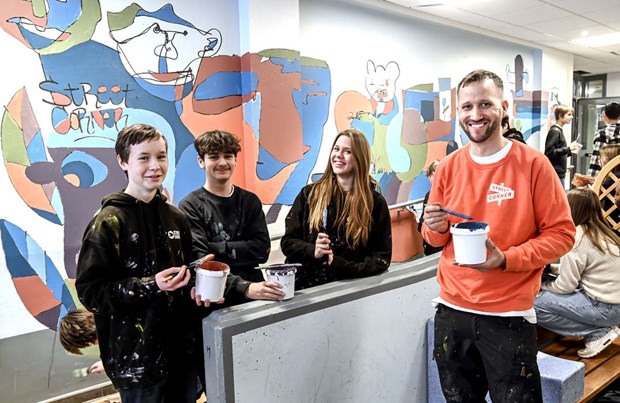 60 elever fixade frgglatt avtryck