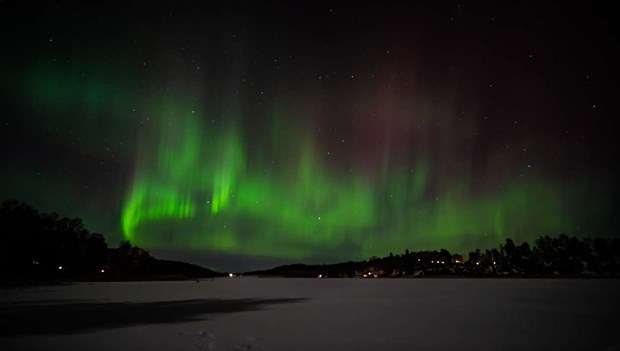 S� uppst�r Norrsken och dess olika f�rger
