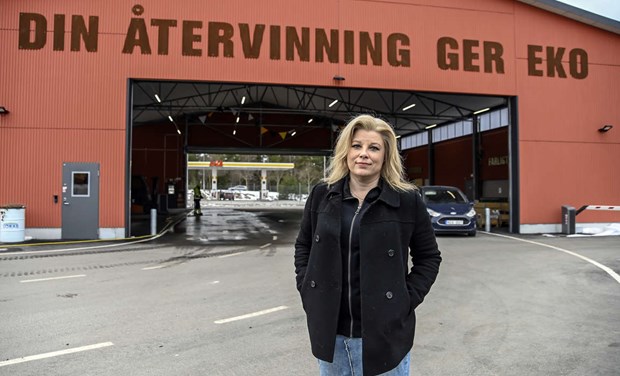 Ett halvr in - s levererar nya returparken i Vallentuna