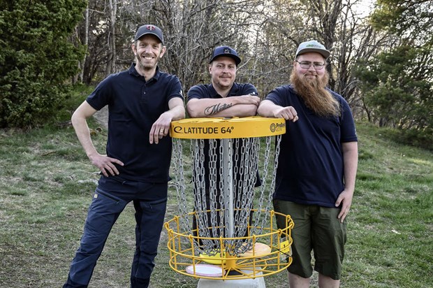 Vallentuna Discgolfklubb vann direkt 