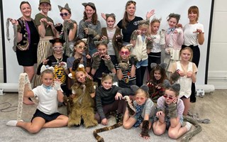 80 barn på Kulturskolans dagläger