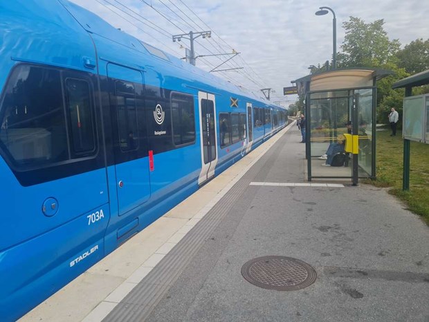 Nu sätts Roslagsbanans nya tåg i trafik Nu sätts Roslagsbanans nya tåg i trafik