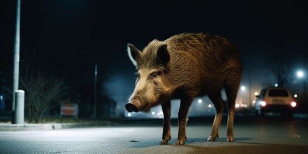 Rekordmånga vildsvinsolyckor under 2023 Rekordmånga vildsvinsolyckor under 2023