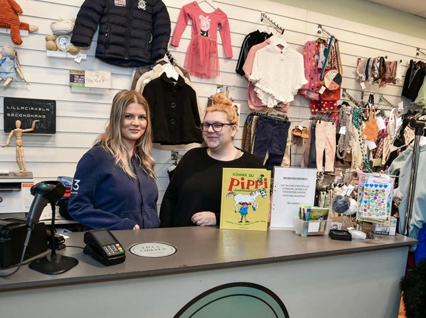 Secondhandbutikens flytt har gett omedelbar effekt Secondhandbutikens flytt har gett omedelbar effekt