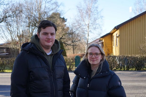 Pltsligt frsvinner trottoaren