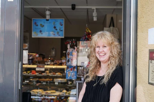 F�retagaren Marie firar 5 �r med sitt butikscaf�