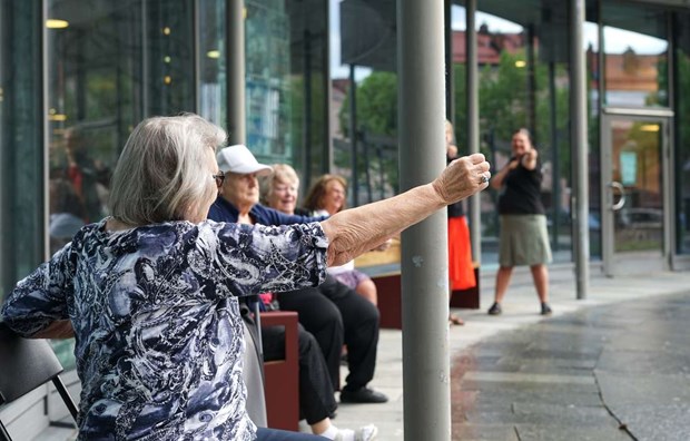 Sittgympan trotsade regnet Sittgympan trotsade regnet