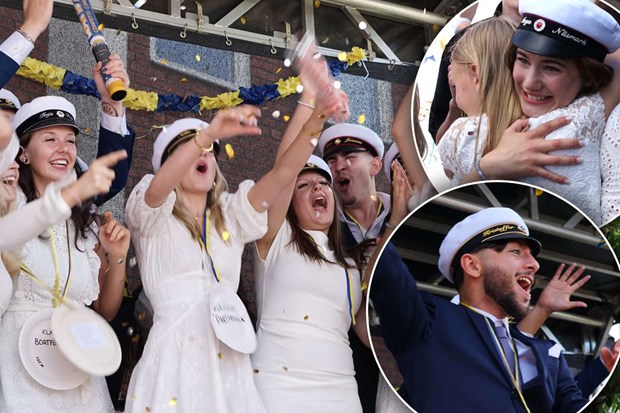 Studenterna sprang ut mot friheten Studenterna sprang ut mot friheten