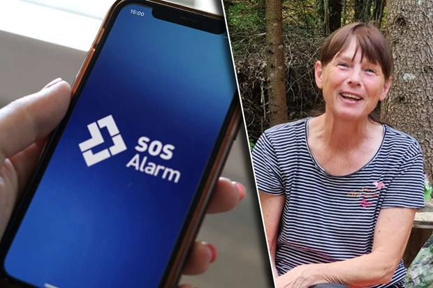 Hjälte hyllar SOS Alarm-appen Hjälte hyllar SOS Alarm-appen