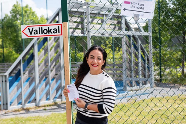 Valdeltagandet kan ha sjunkit i Vallentuna