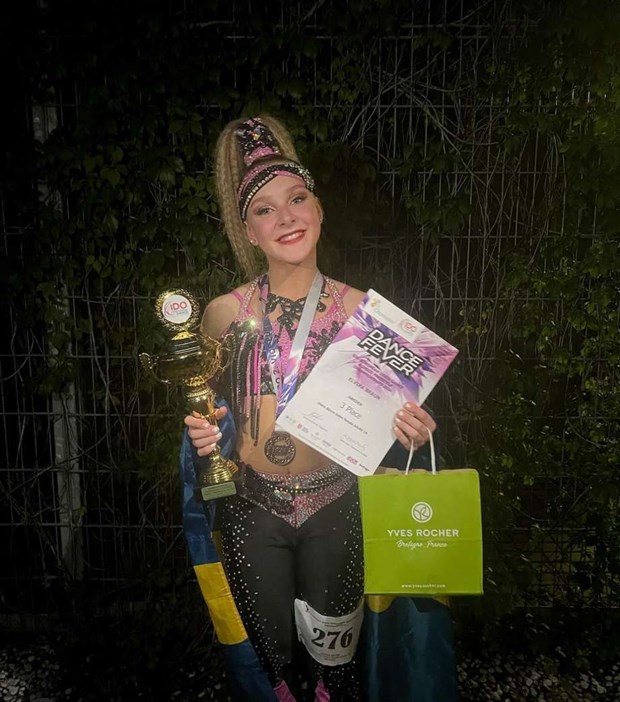 EM-medalj till Flex dansskola EM-medalj till Flex dansskola