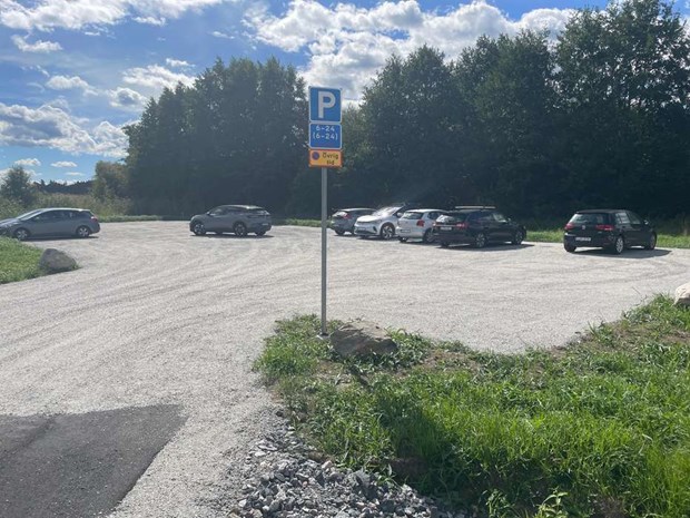 30 nya p-platser vid Toftesta badplats 