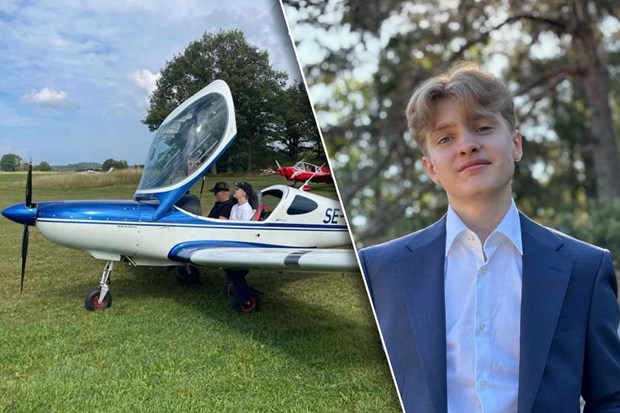 Brottbybon Tim 16, tar sikte mot pilotdrmmen 