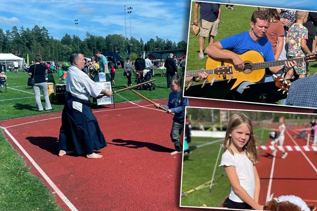 K�pph�stt�vling lockade m�nga unga deltagare