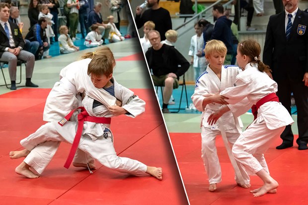 Unga judokast fyllde Tellushallen Unga judokast fyllde Tellushallen