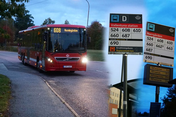 Så punktliga är Vallentunas bussar Så punktliga är Vallentunas bussar