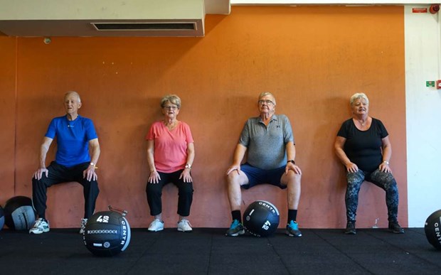 Rekordm�nga deltar i seniorh�lsoprojektet