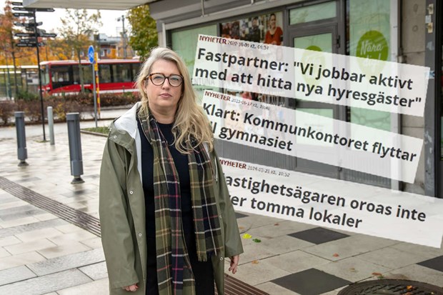 Kommunalhusflytten: Många tomma lokaler i centrum Kommunalhusflytten: Många tomma lokaler i centrum