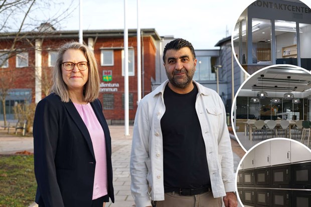 Snart invigs kommunhuset