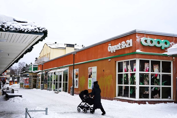 Utfrsljning p Coop infr stngningen